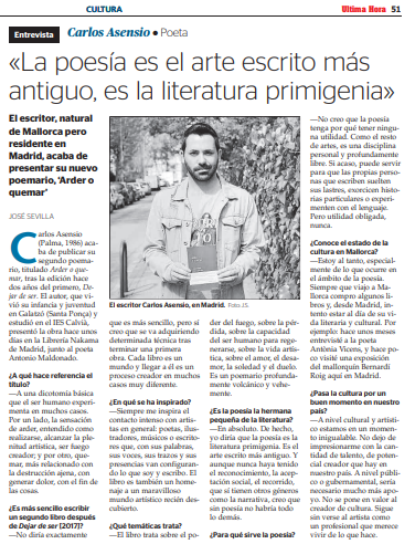 Última Hora Carlos Asensio